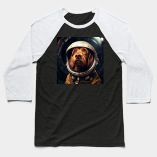 Astro Dog - Wirehaired Vizsla Baseball T-Shirt